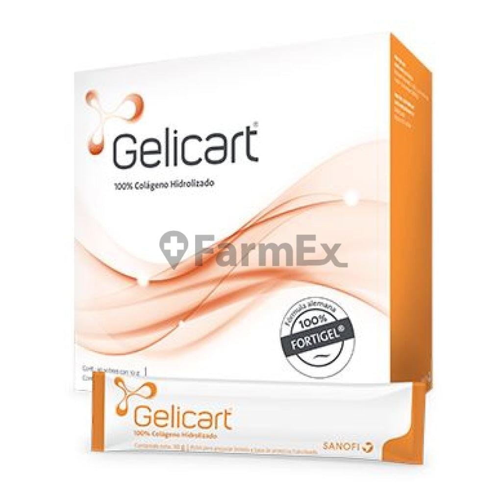 Gelicart polvo Fortigel x 30 Sobres Farmex-MiaHealth-Persistente